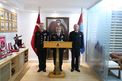 Jandarma Genel Komutan Yardımcısı Korgeneral Halis Zafer KOÇ’ un Ziyaretleri