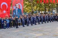 10 Kasım Gazi Mustafa Kemal Atatürk'ün Ölümünün Yıldönümü etkinliklerine katılım sağlanmıştır. Ordu İl Jandarma Komutanlığı 10.11.2024