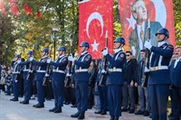 10 Kasım Gazi Mustafa Kemal Atatürk'ün Ölümünün Yıldönümü etkinliklerine katılım sağlanmıştır. Ordu İl Jandarma Komutanlığı 10.11.2024