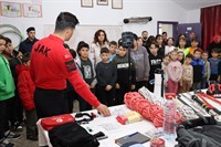 1-7 Mart Deprem Haftası Öğrencilere Yönelik Bilgilendirme Faaliyeti (Perşembe) 1 Mart 2024.